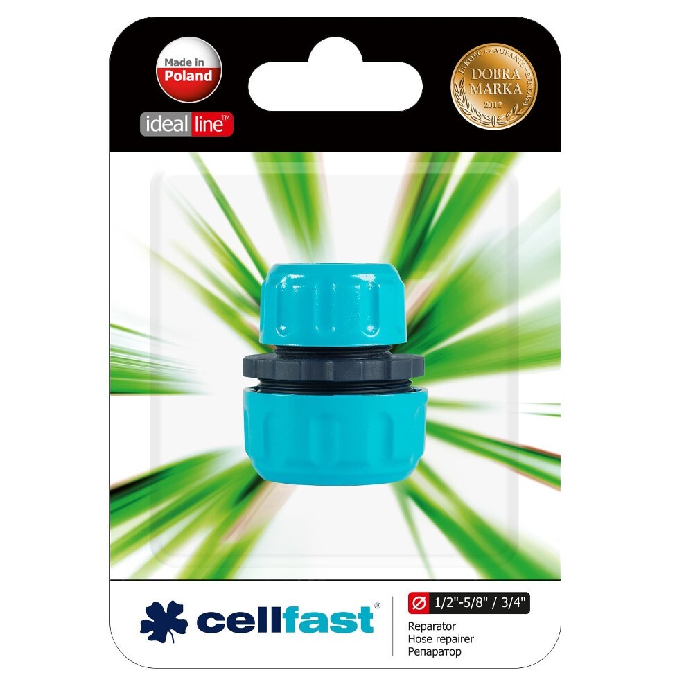 Schlauchverbinder Reduzierung 3/4"-1/2" aus Kunststoff