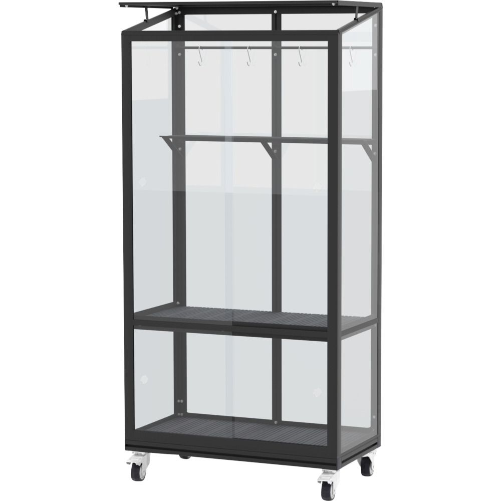 Vitavia Balkon-Gew&auml;chshaus "Stad" mit Rollfundament