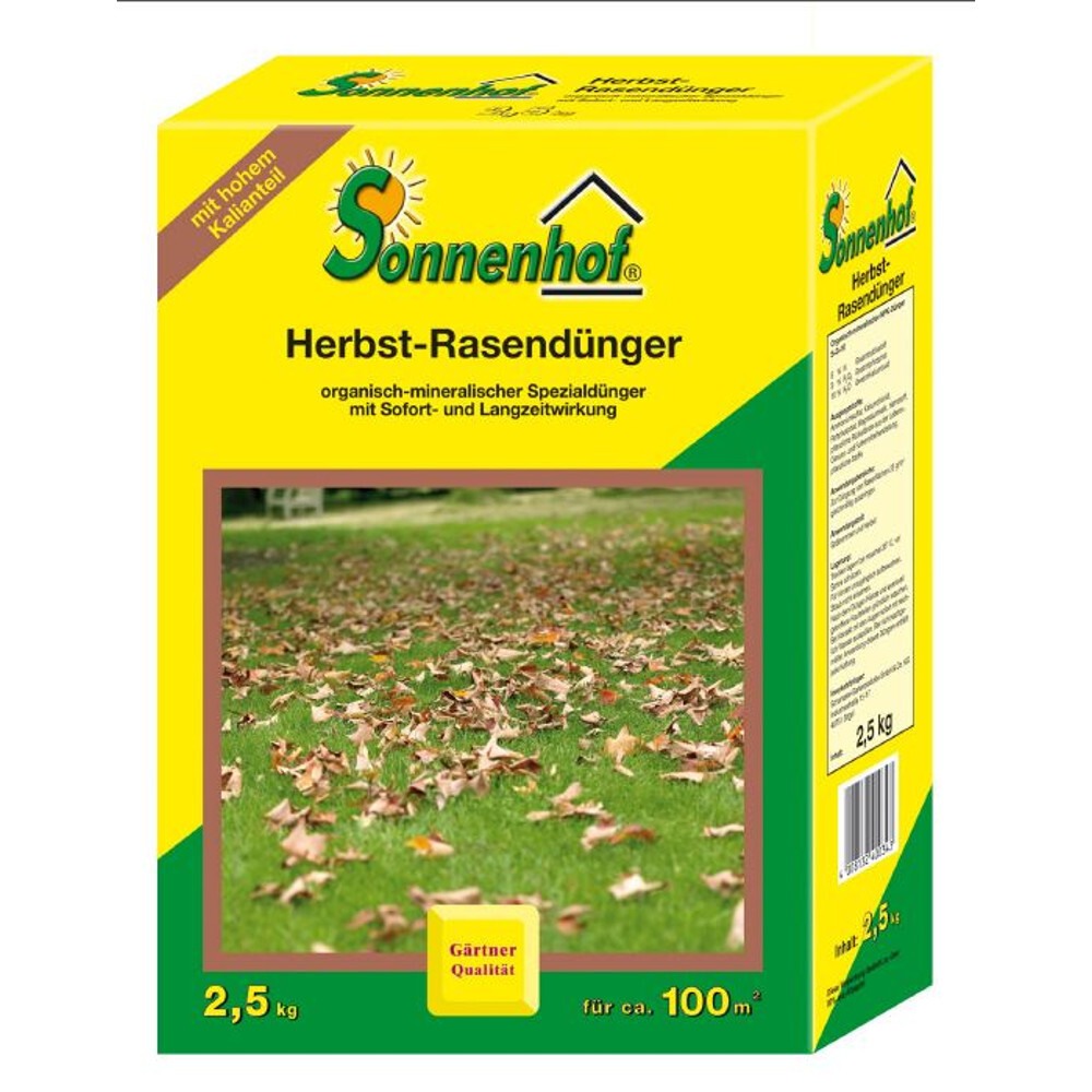Sonnenhof Herbst-Rasend&uuml;nger 2,5 kg