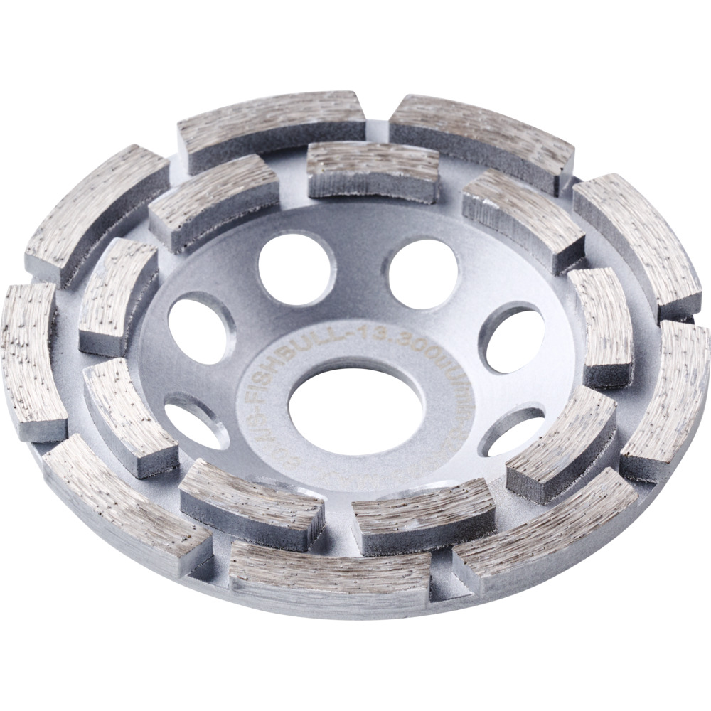 GERMANIA&reg; Diamantschleifteller zweireihig, 115 x 22,23 mm