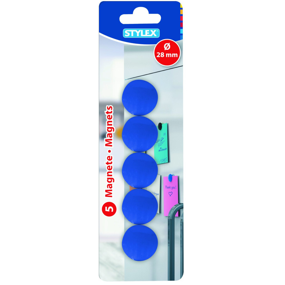 Magnete 5 St&uuml;ck &Oslash; 28 mm in verschiedenen Farben image number 2