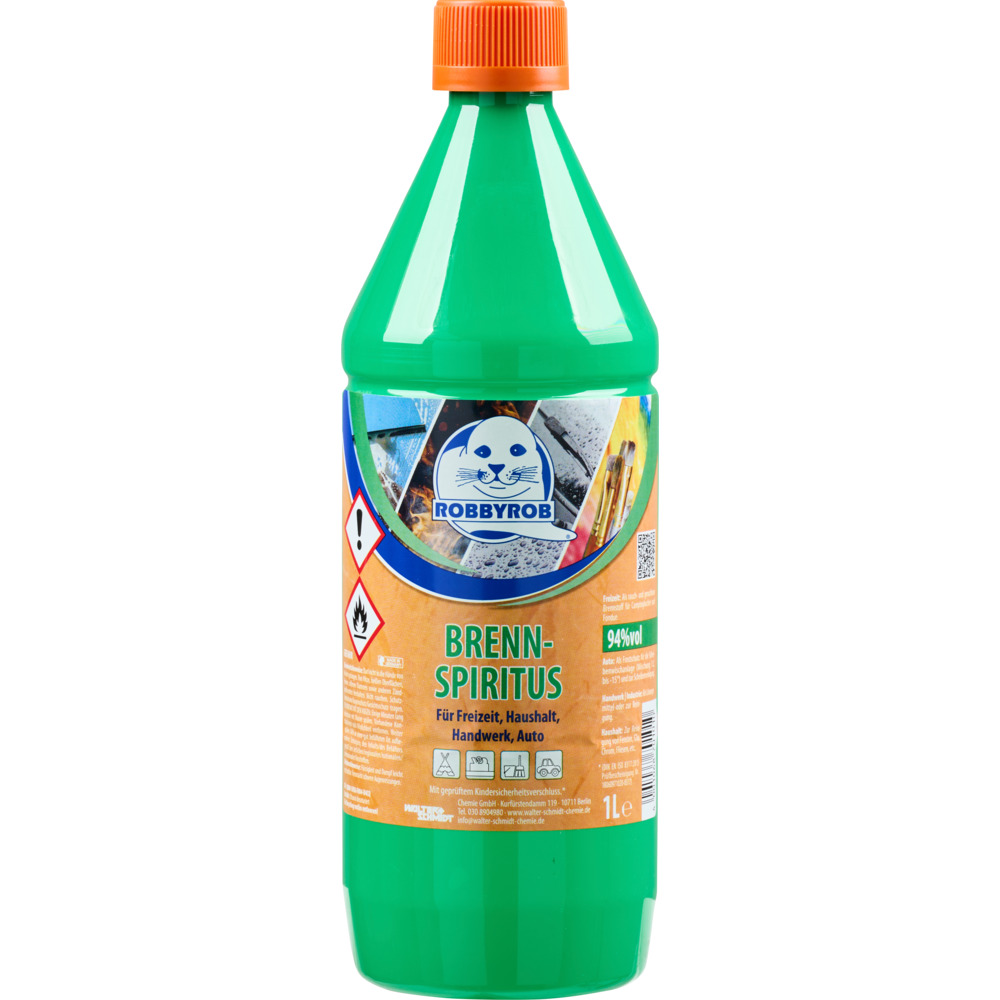 RobbyRob Brennspiritus 94 % 1 Liter