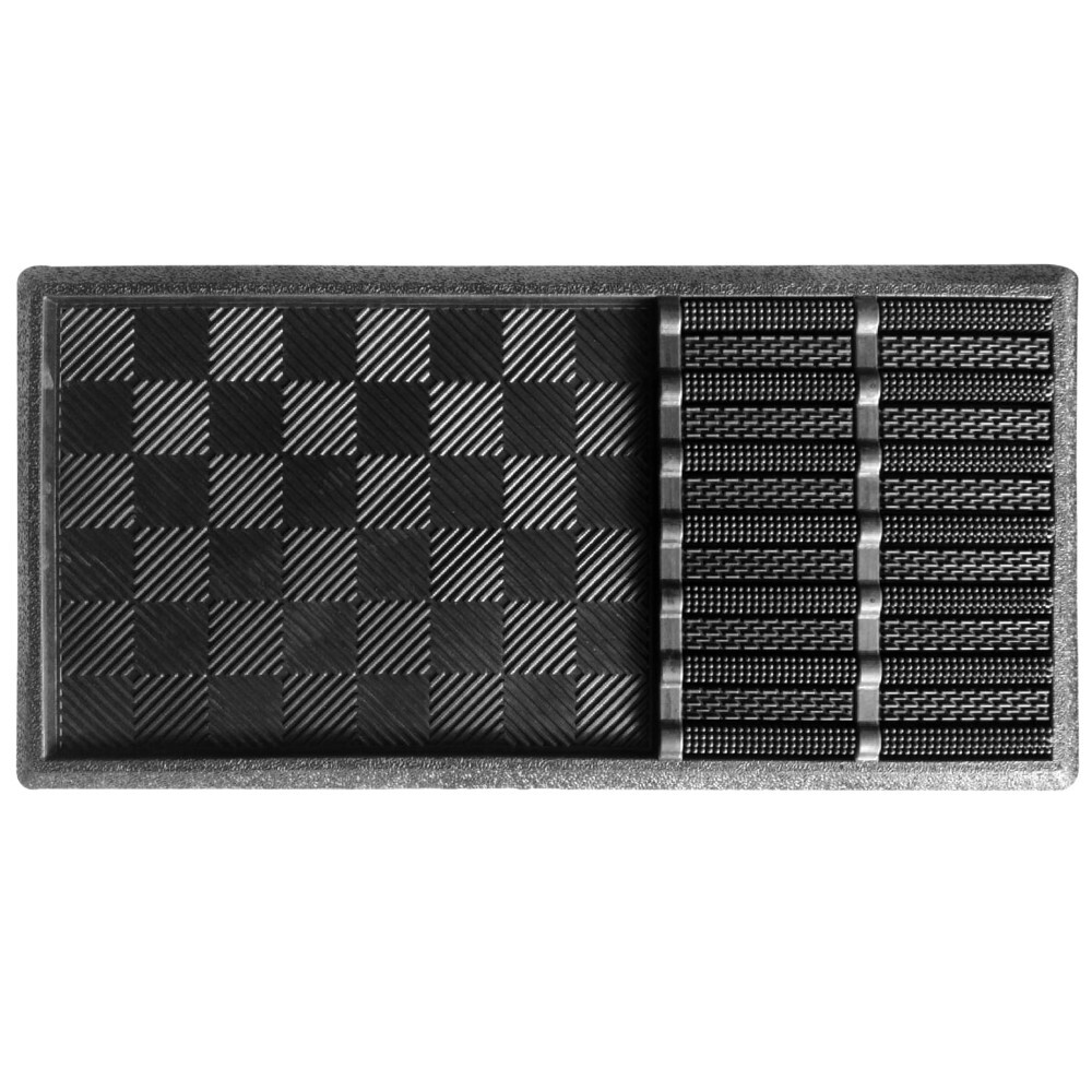 Fu&szlig;matte Kombi Monsun 2in1 80 x 40 cm, Schuhabstreifer, Schuhablage