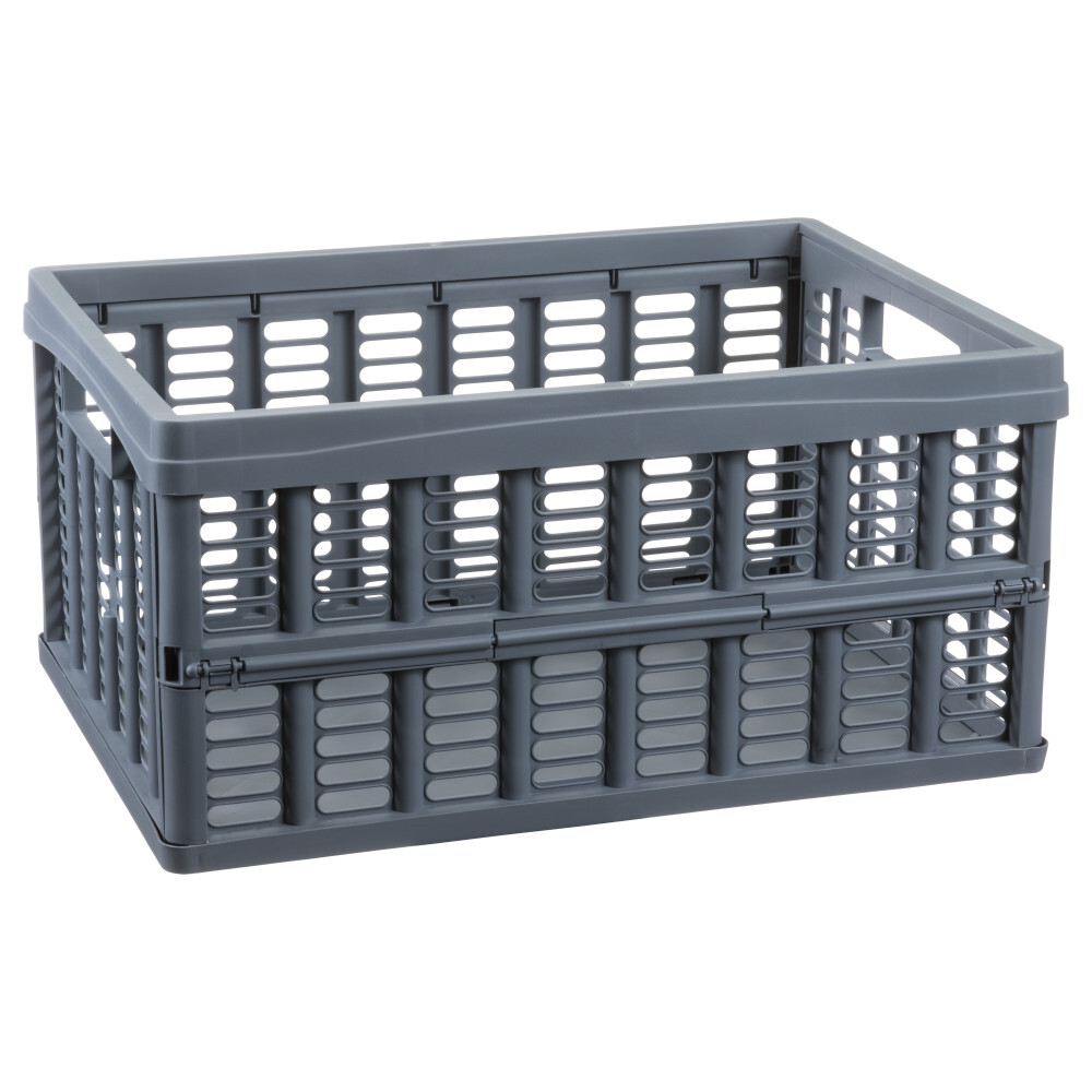 Klappbox schwarz aus recyceltem Kunststoff image number 3