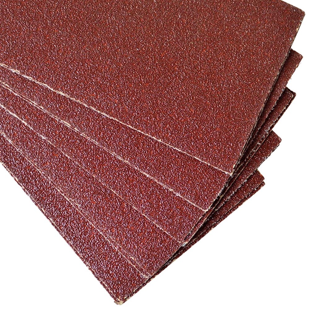 Schleifpapier K80, 70x125 mm Velcut Zuschnitte, f&uuml;r Velcropad
