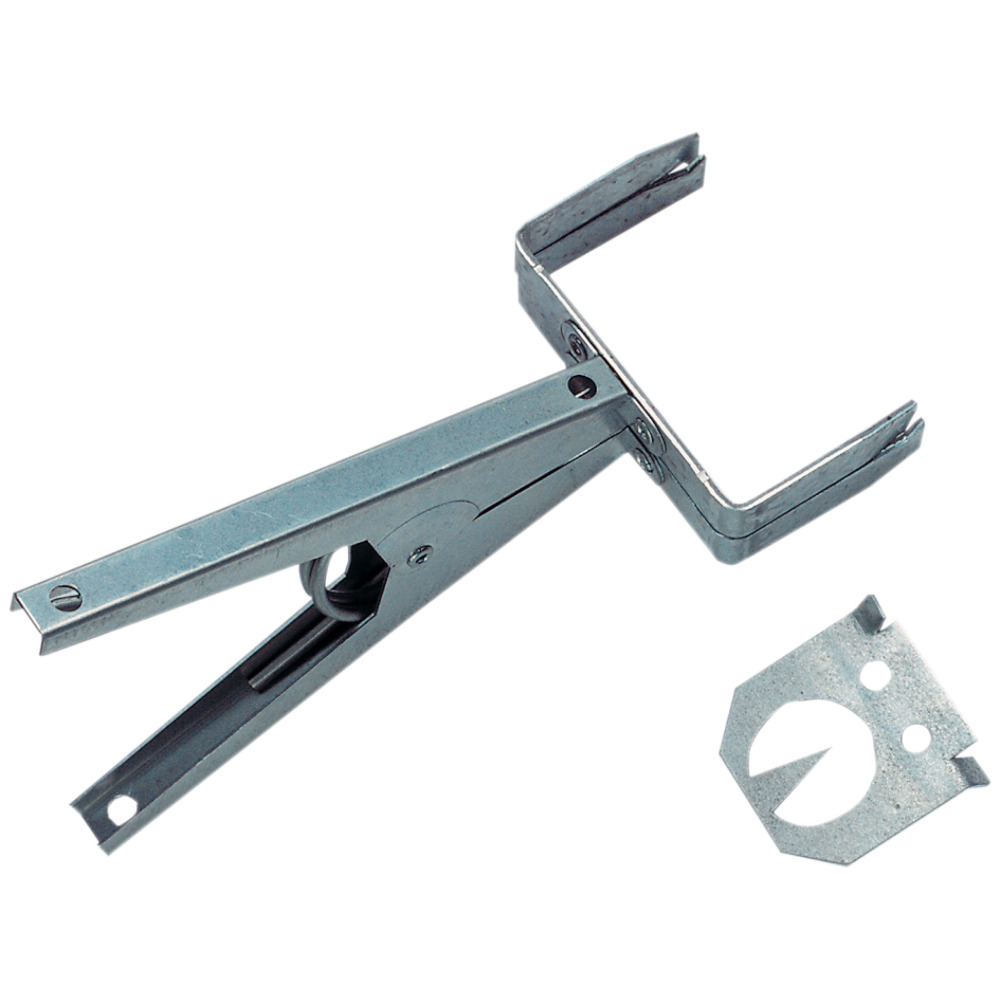 W&uuml;hlmausfalle 19 x 8 cm aus Metall mit Pl&auml;ttchen