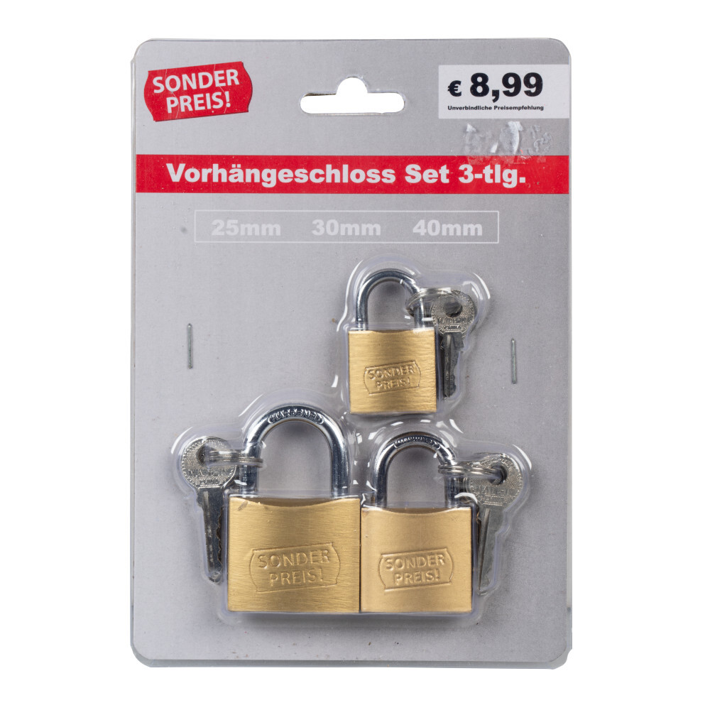 Vorh&auml;ngeschloss-Set image number 1