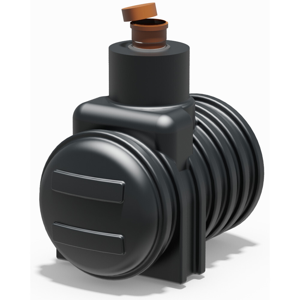 Abwassertank 700 Liter, Erdeinbau, nahtlos gefertigt