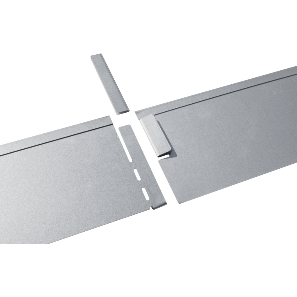 Rasenkante 5 St&uuml;ck 1 m x 13 cm Metall