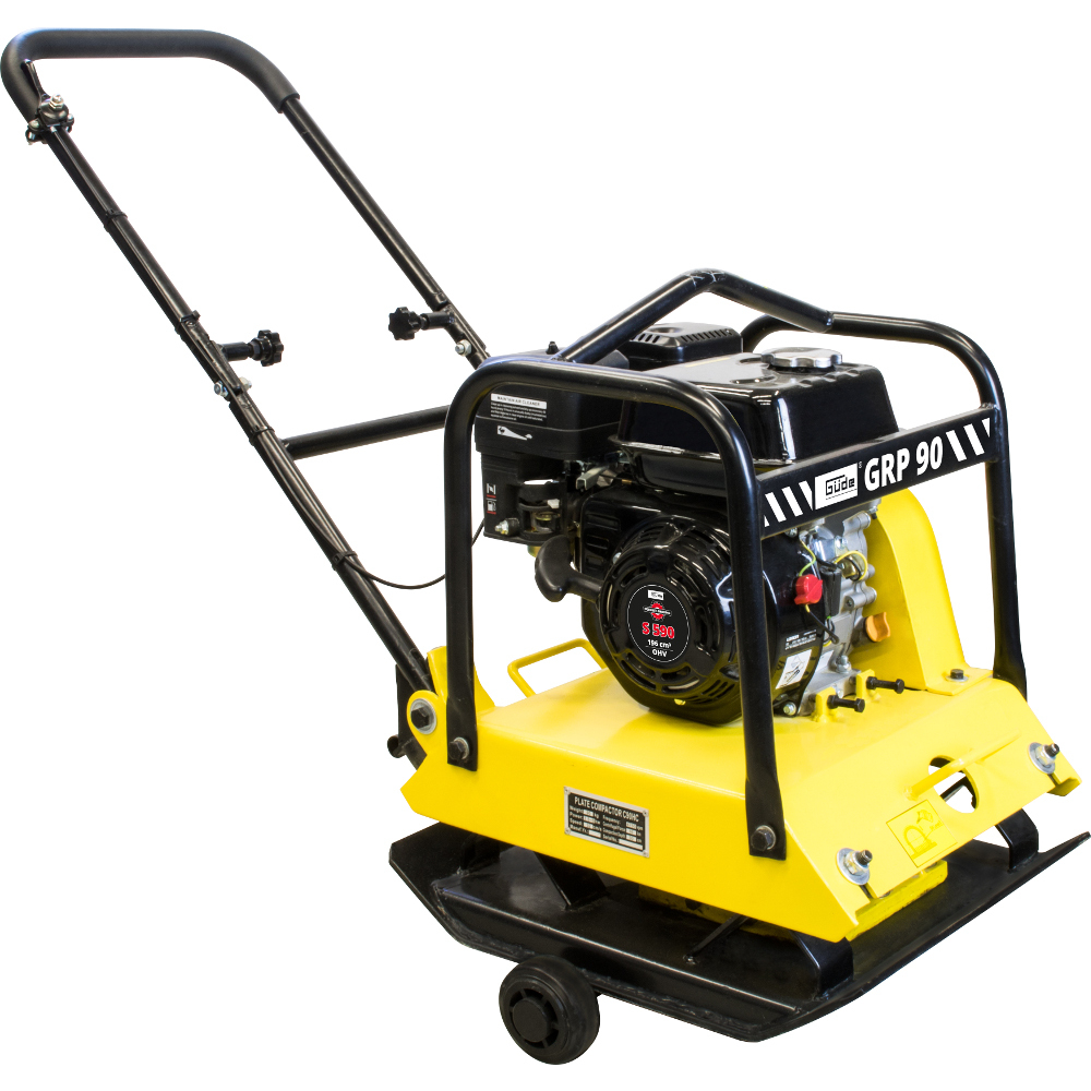 G&uuml;de&reg; R&uuml;ttelplatte GRP 90 4-Takt Benzin mit 4,1 KW Motorleistung f&uuml;r Pflaster- und Ausbesserungsarbeiten image number 2