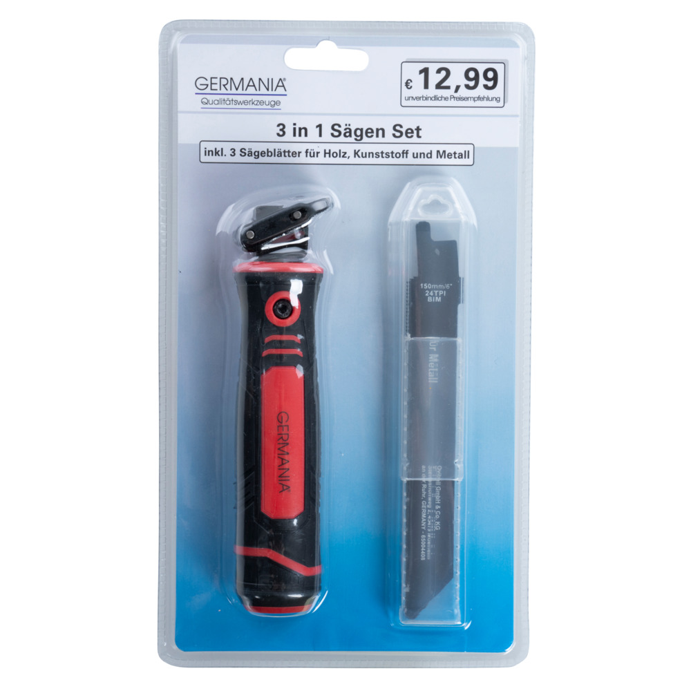 GERMANIA&reg; Hands&auml;ge mit drei S&auml;gebl&auml;ttern image number 4