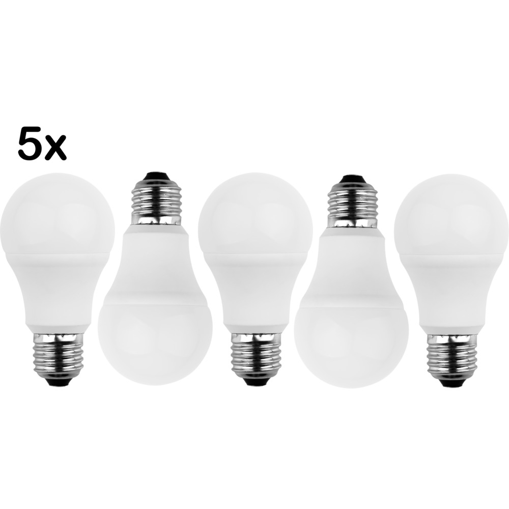 LED-Birne SMD 8,8 Watt E27 5er Set