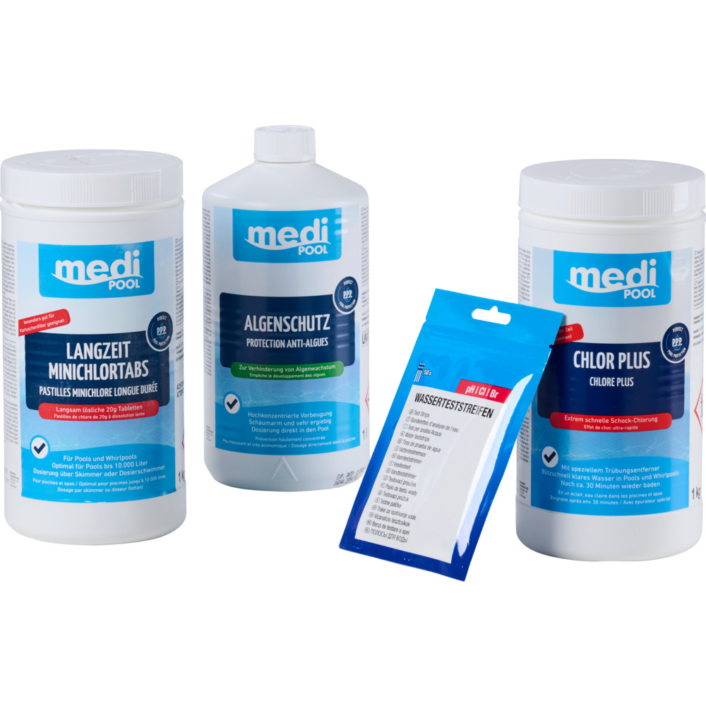Starterpaket 4-teilig auf Chlorbasis image number 1