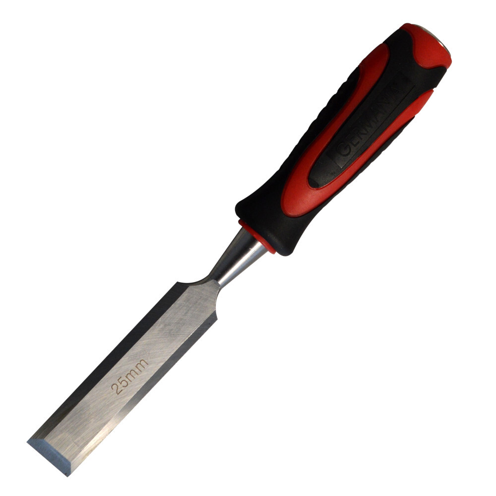 Stechbeitel mit geschliffener Klinge und Kunststoffgriff, 25 mm