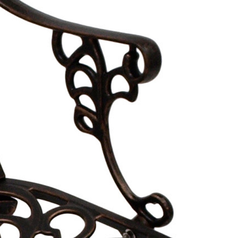 Gartensessel Jugendstil, Aluguss in Bronze-antik image number 2