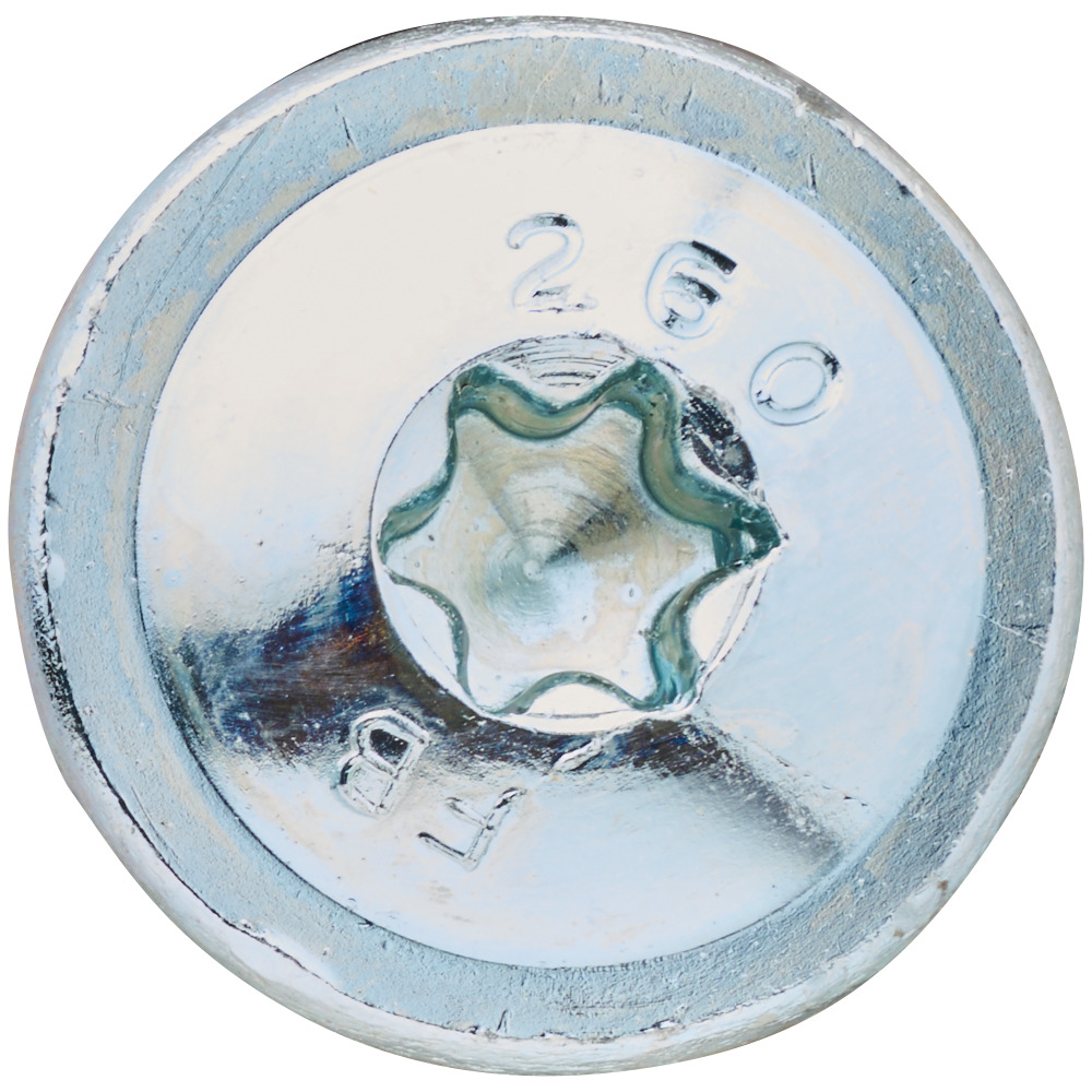 Holzbauschraube 8,0x260mm TX Tellerkopf Teilgewinde verzinkt image number 3