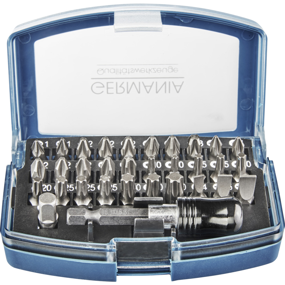 GERMANIA&reg; Bit-Satz 32-teilig inkl. Aufbewahrungsbox image number 1
