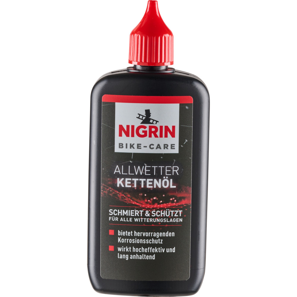Nigrin Fahrrad Ketten&ouml;l Allwetter, 100 ml