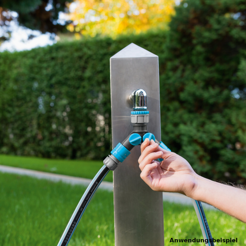 Cellfast 2-Wege Verteiler G1"-3/4" aus Kunststoff image number 1