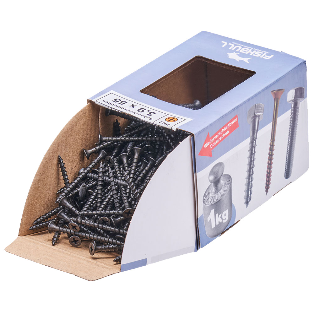Schnellbauschraube 3,9x55 mm 1kg FISHBULL-Pack Grobgewinde Kreuzschlitz image number 3