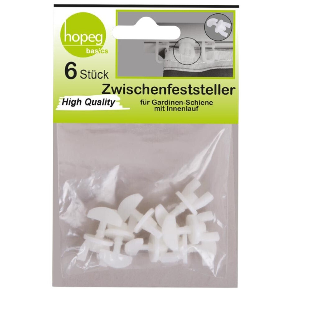 Zwischenfeststeller 6 St&uuml;ck aus Kunststoff