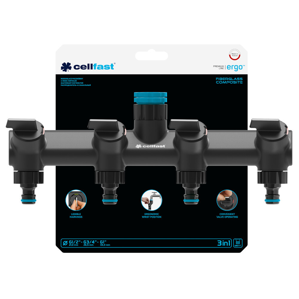 4-Wege Verteiler ERGO&trade; image number 1
