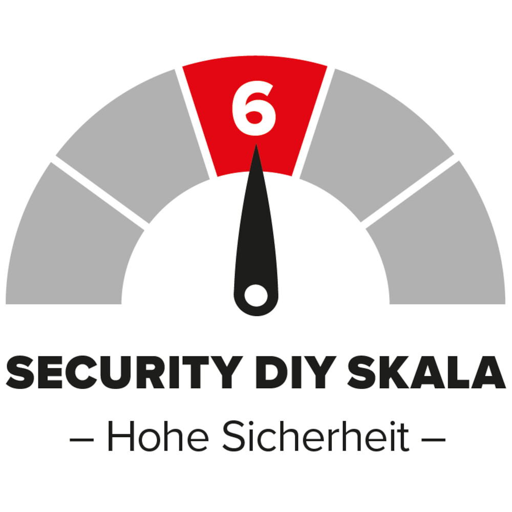 Schlie&szlig;zylinder GERA 5600 30-40 mm mit 6 Schl&uuml;sseln image number 2