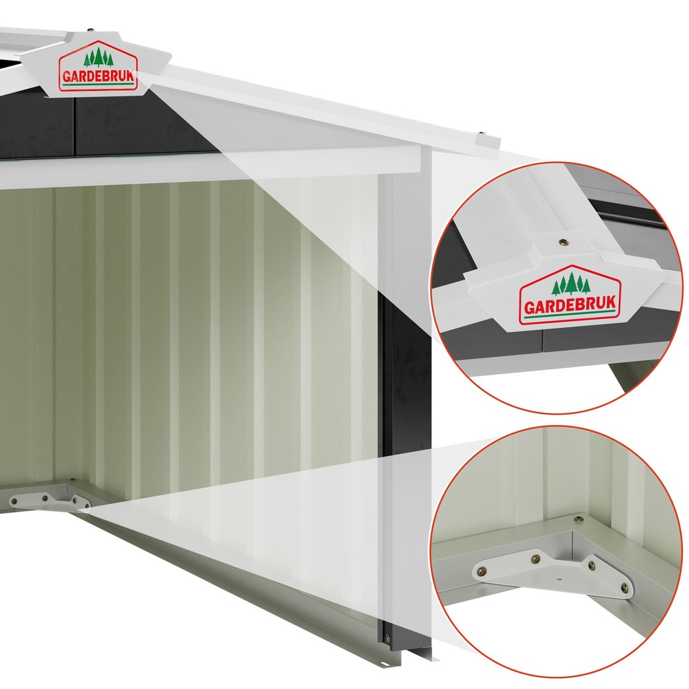 M&auml;hroboter-Garage 86 x 100 x 63 cm anthrazit image number 2