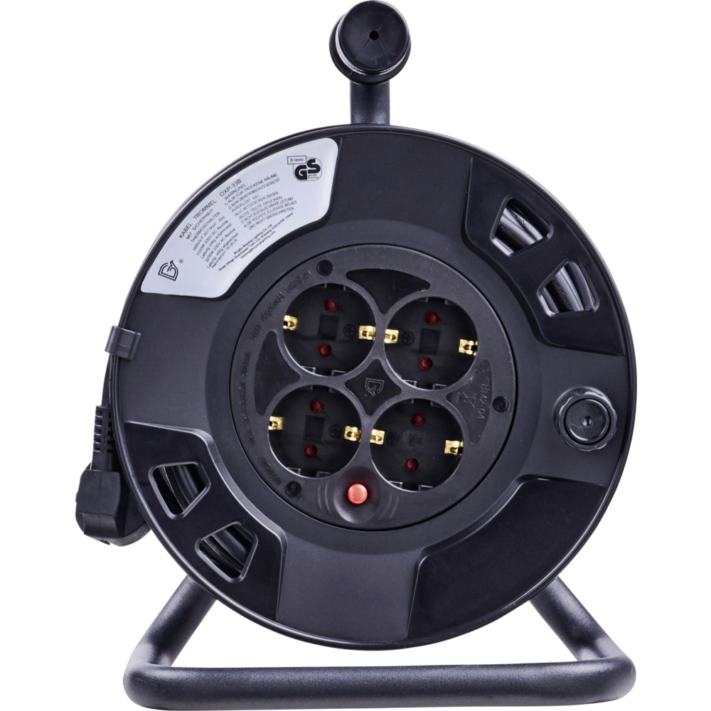 Kabeltrommel 25 m mit 4-fach Steckdose 3G x 1,5 mm&sup2; image number 1