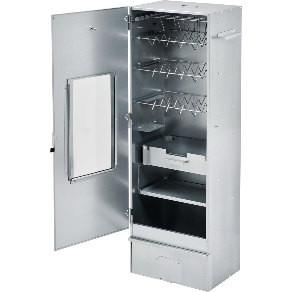 R&auml;ucherofen mit 3 Etagen, gro&szlig; 120 cm image number 2