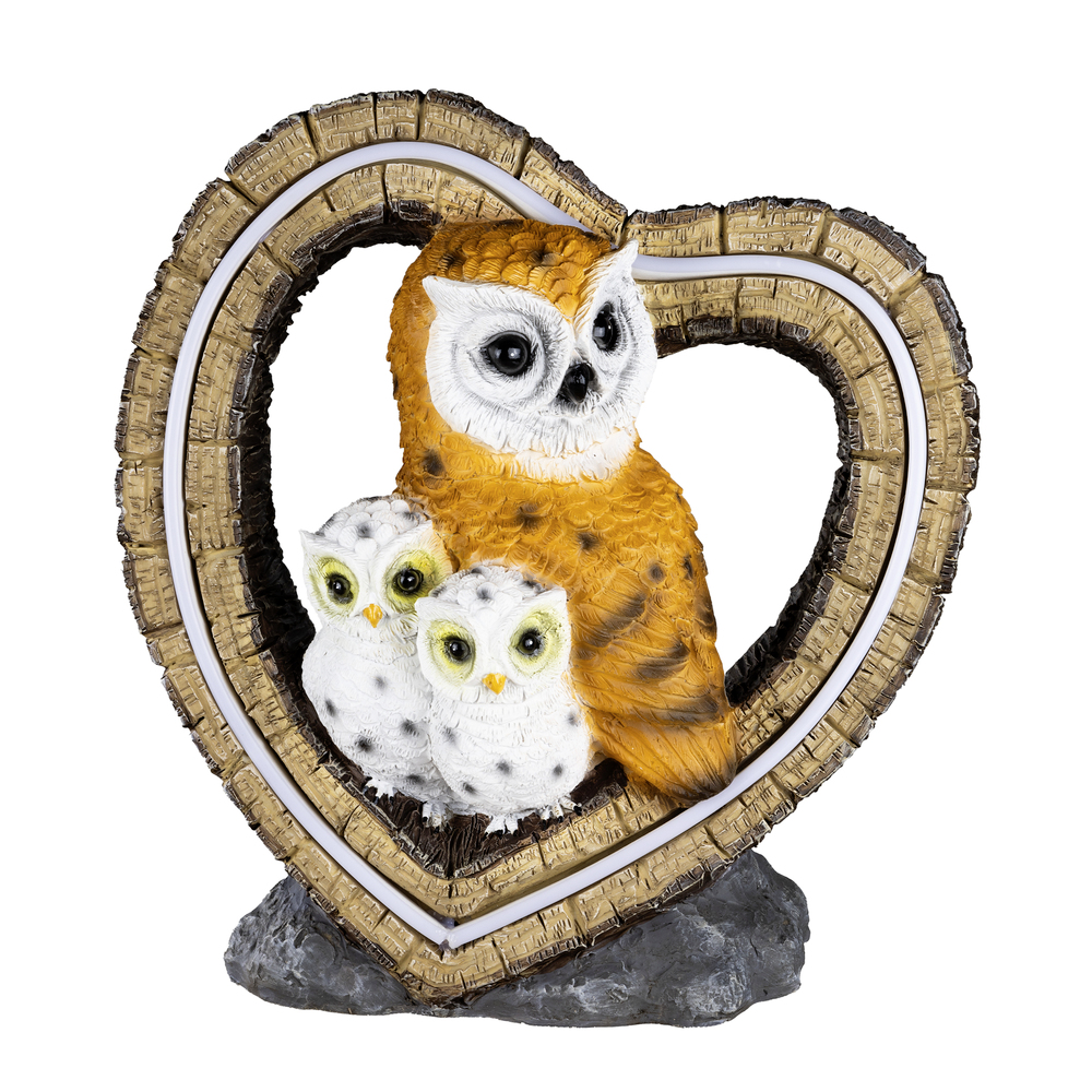 Solar-LED-Gartendekoration ''Eule''