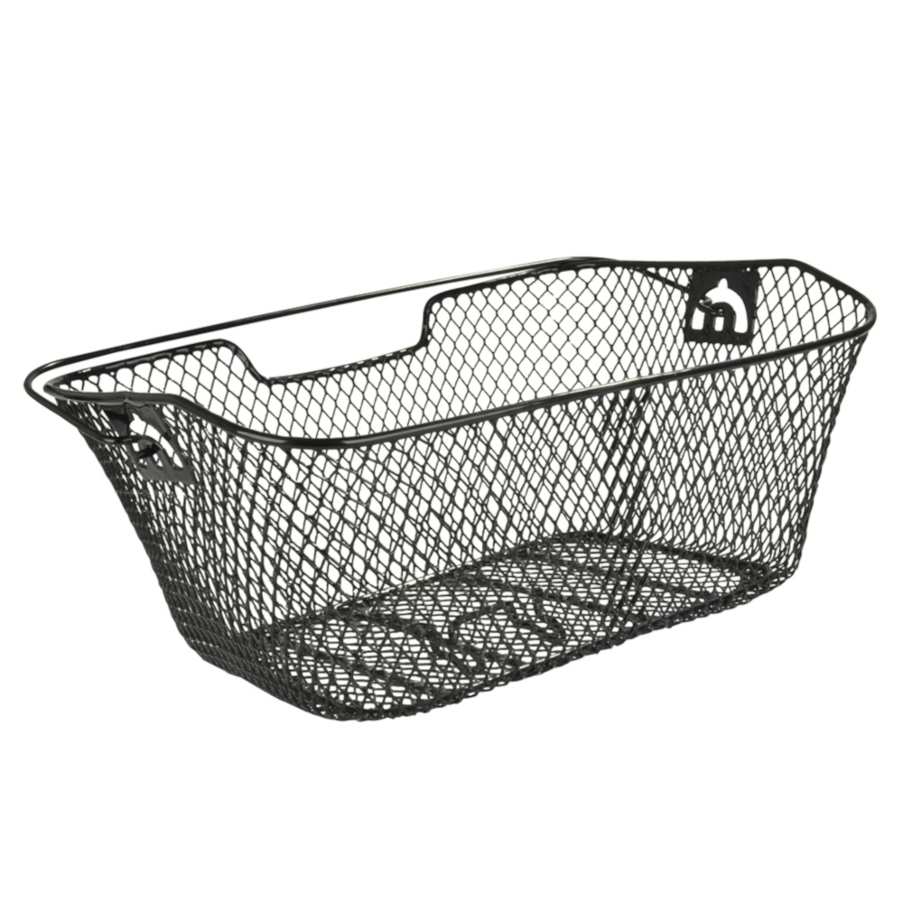 FISCHER Fahrradkorb Gep&auml;cktr&auml;ger, engmaschig, farbig sortiert