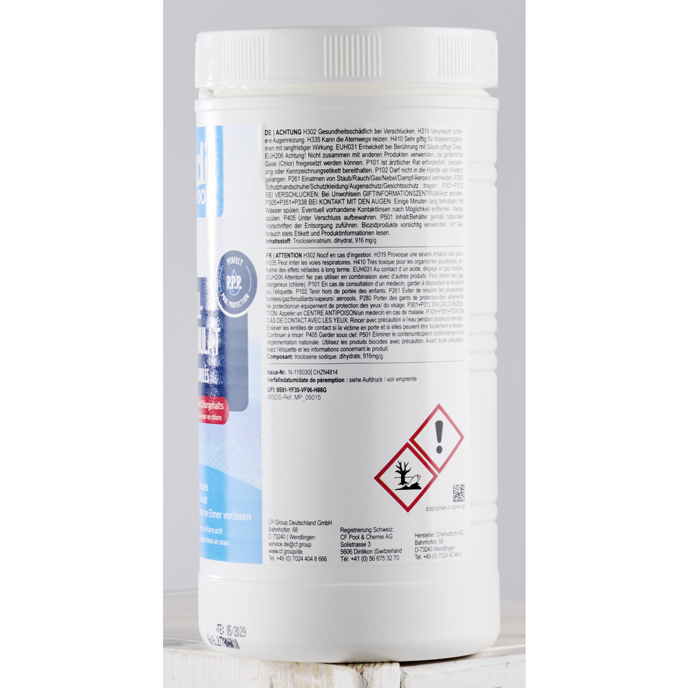 mediPOOL Schnell-Chlorgranulat 1 kg image number 1