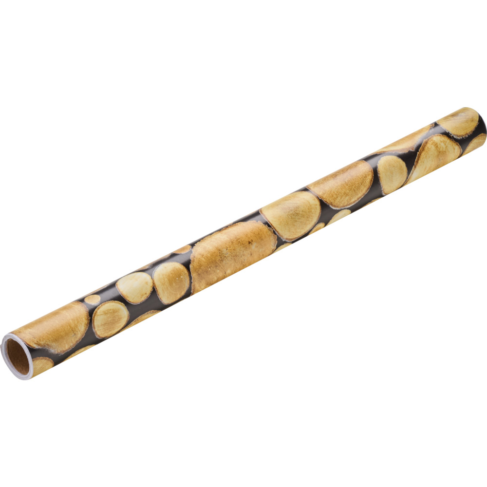 Klebefolie 200 x 45 cm mit Baumscheibenmotiv