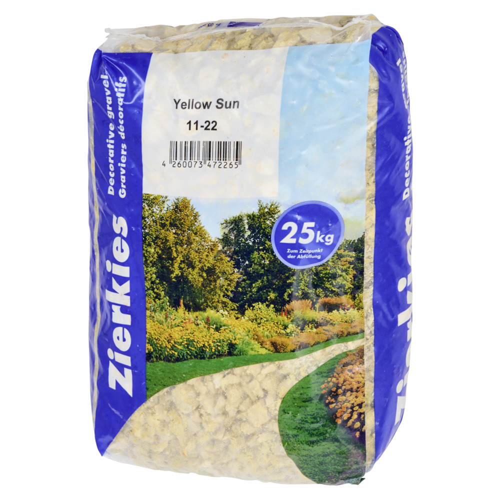 Kalksplitt Yellow Sun im 25 kg Sack mit 11 bis 22 mm K&ouml;rnung image number 2
