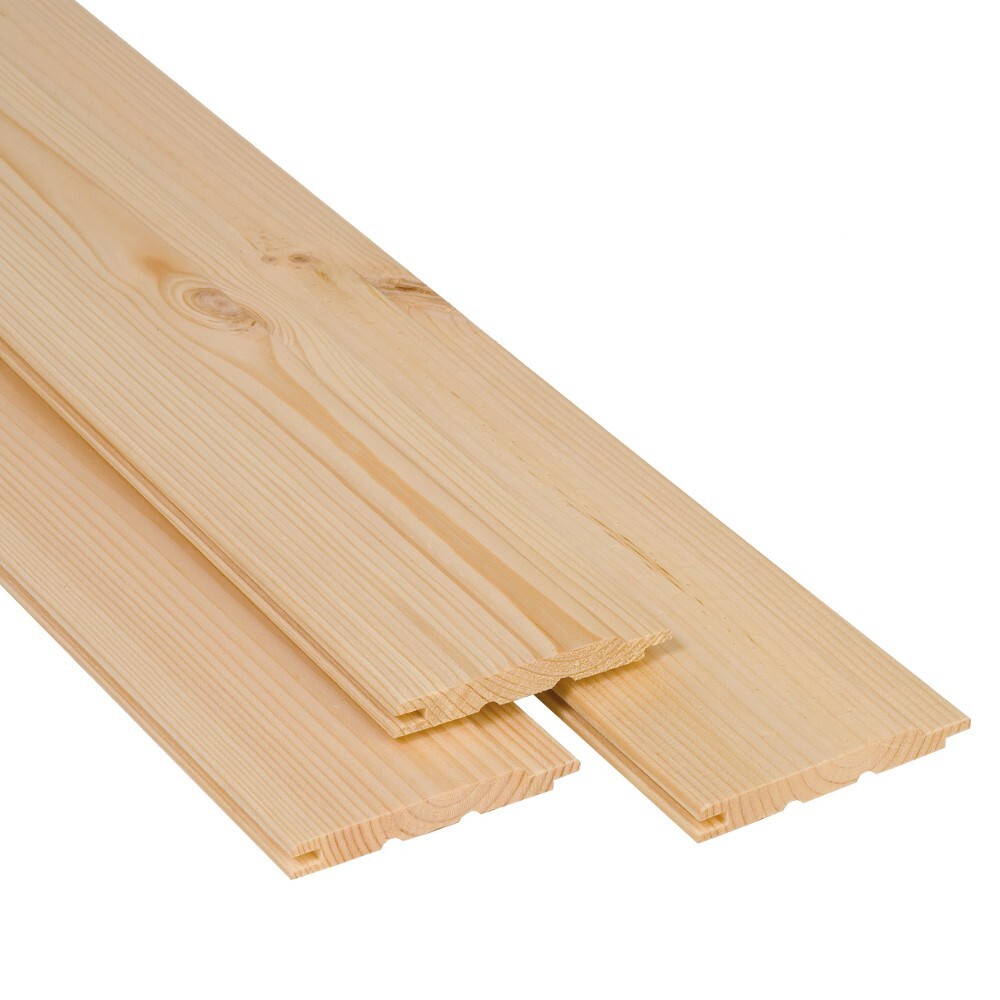 Paneele 1,92 m&sup2; Bund 12,5 x 96 x 2000 mm Kiefer