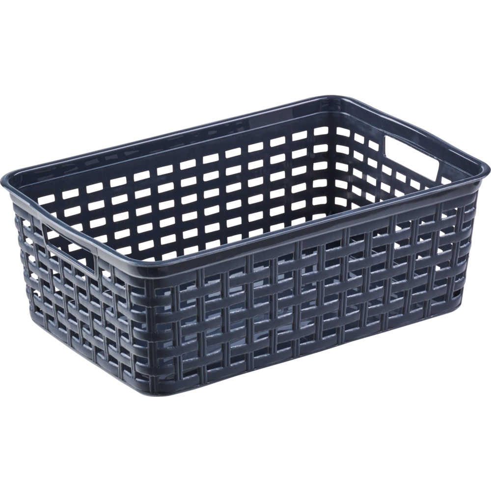 K&ouml;rbchen klein Rattan-Optik 24 x 19 x 10 cm, sortiert image number 1