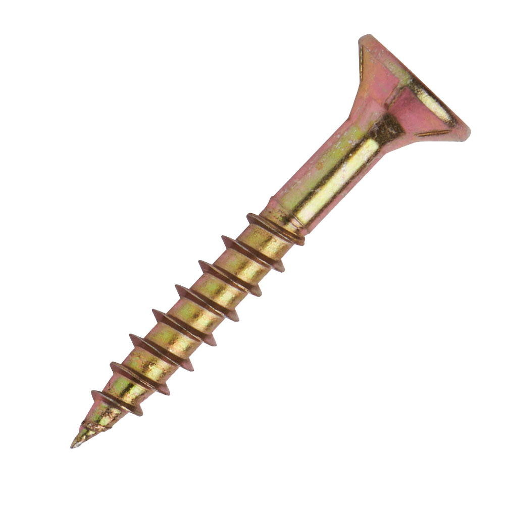 Spanplattenschraube 6,0 x 40 Senkkopf Teilgewinde IVZ 1 kg image number 1