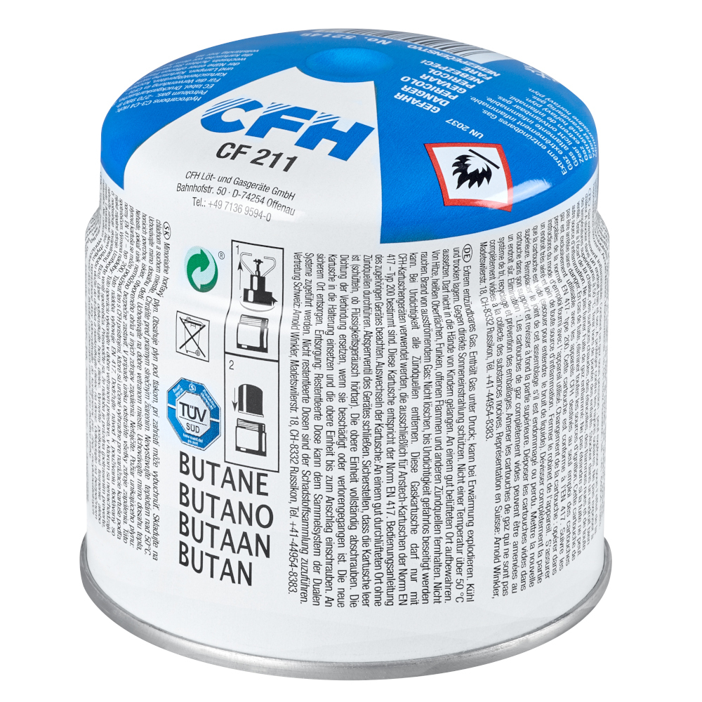 CFH L&ouml;tlampe L&ouml;tmeister PZ5000 inkl. Gaskartusche image number 2