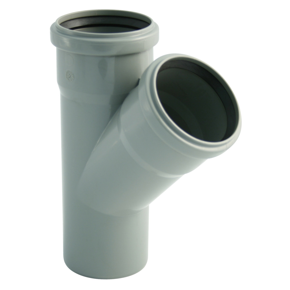 Marley HTEA-Abzweig DN 110/110 mit Winkel 45&deg;