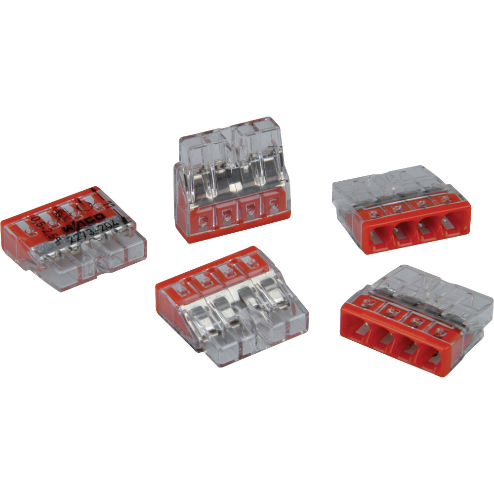 Wago Dosenklemme kompakt 4polig