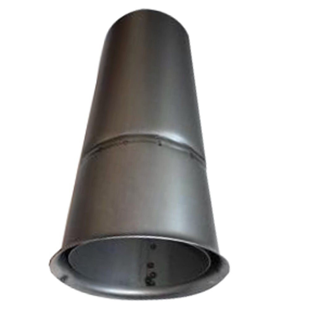 Doppelwandfutter gerade &Oslash;150x400 mm Stahlblech