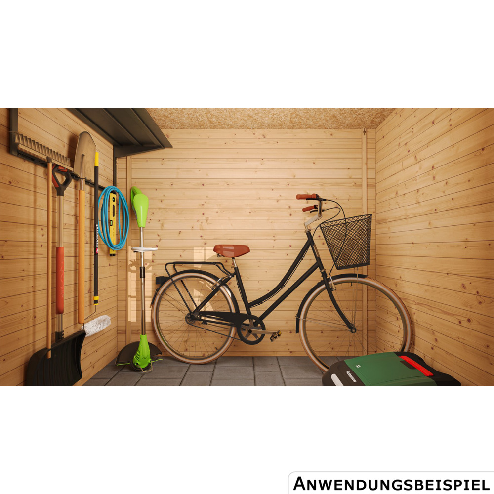 Timbela Ger&auml;teschuppen aus Holz mit Boden M310+M310G image number 4