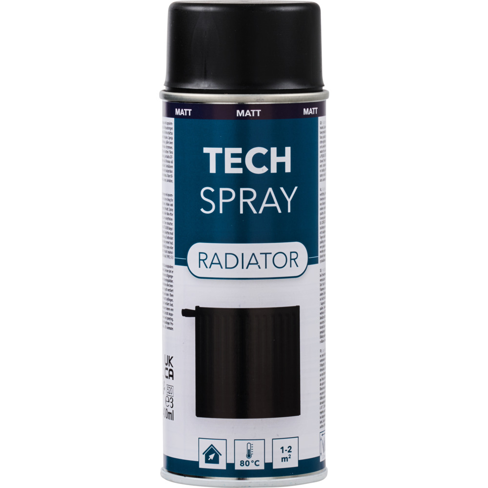 Heizk&ouml;rperlack Tech Spray schwarz 400 ml