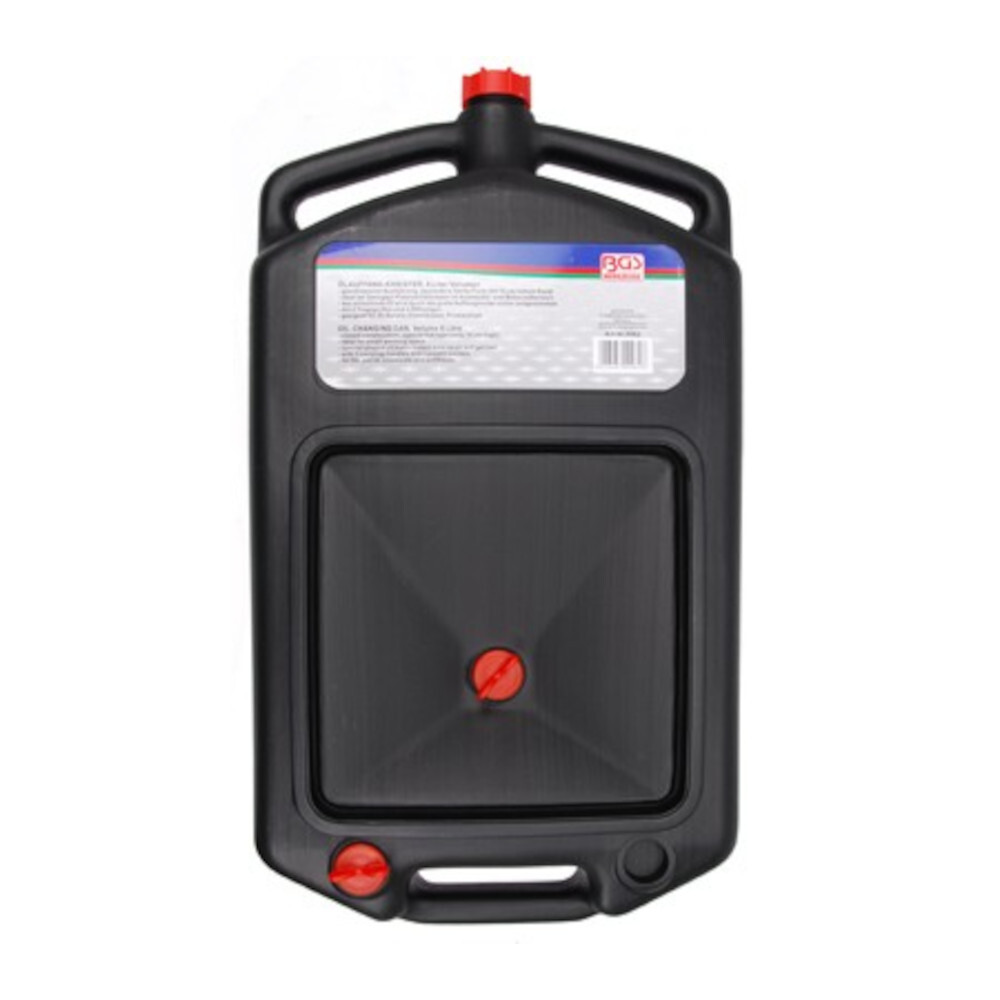 &Ouml;lauffangkanister 8 Liter mit Ausgie&szlig;er