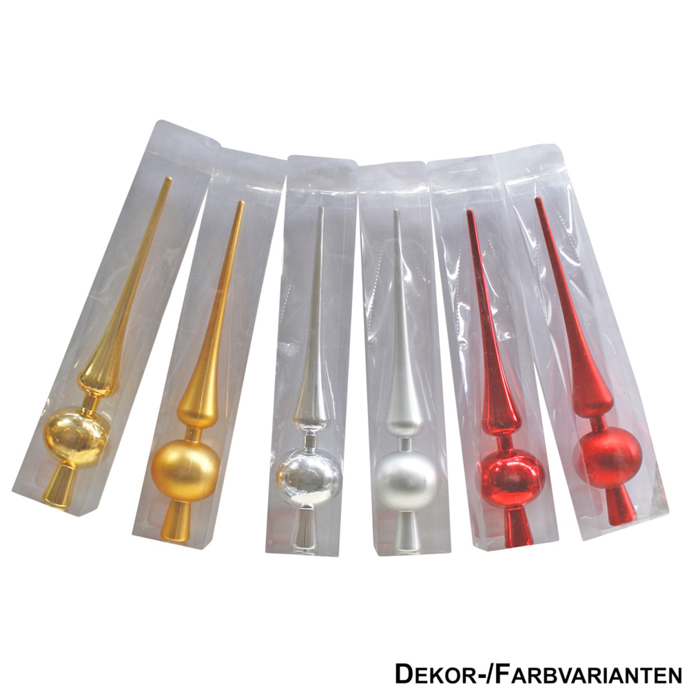 Weihnachtsbaumspitze 28,5 cm 6-fach sortiert image number 3