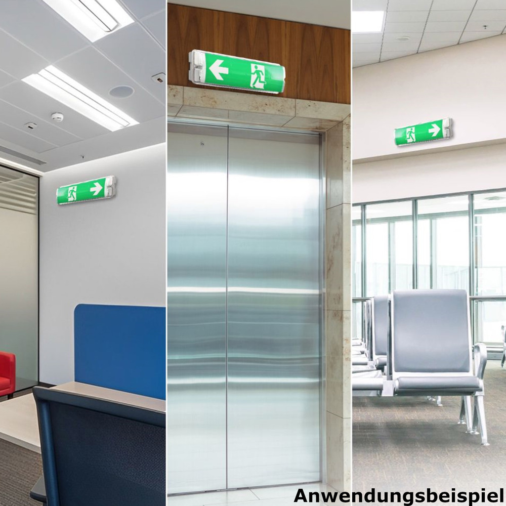 LED-Fluchtwegleuchte f&uuml;r die Wandmontage image number 12
