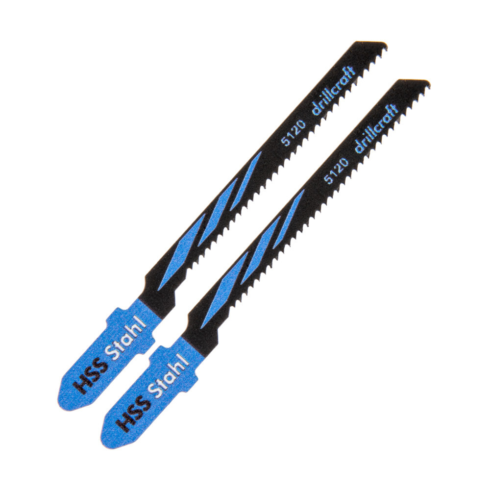 Stichs&auml;gebl&auml;tter 75 mm HSS Kurven mit T-Schaft 2 St&uuml;ck