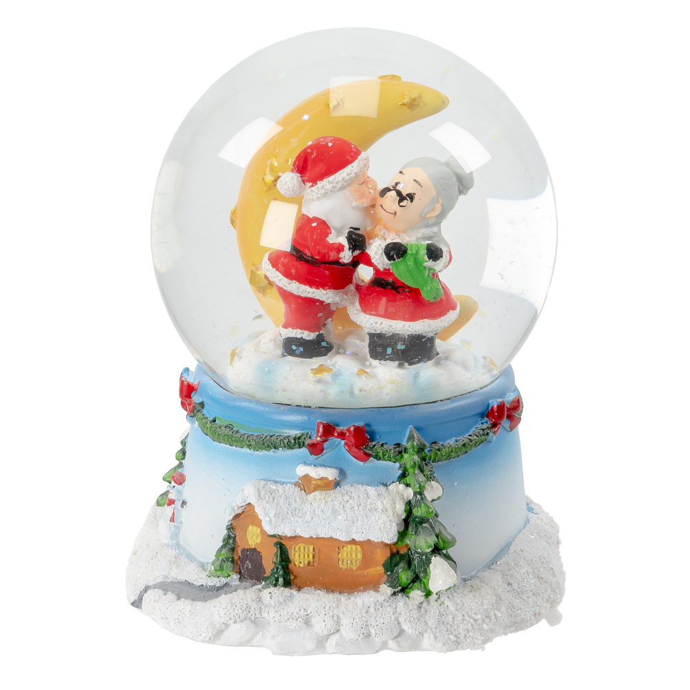 Schneekugel mit Spieluhr in verschiedenen Ausf&uuml;hrungen und Melodien image number 2