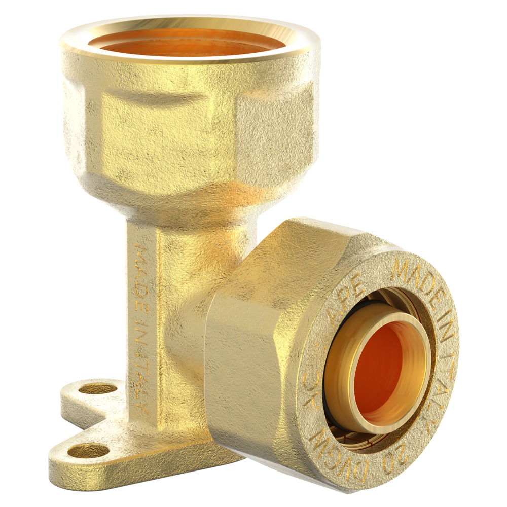 Wandwinkel MVL 20 x 2 mm x 3/4"IG Winkel 90&deg;